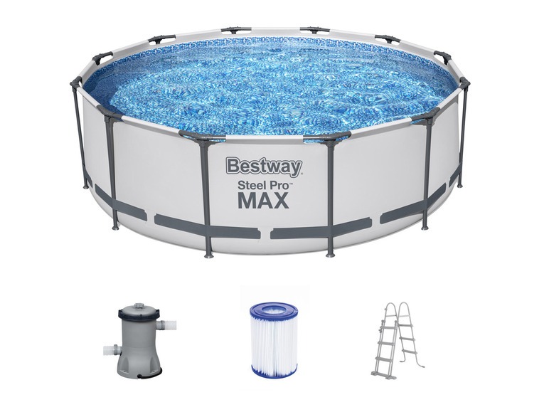 Bestway Bazén s ocelovým rámem Steel ProMAX™ s f