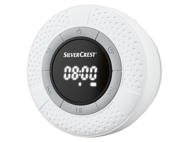 SILVERCREST® Reproduktor do koupelny Bluetooth SBL 3  (bílá)